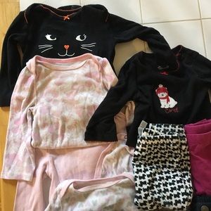 Long sleeve onesie & pants bundle of 12